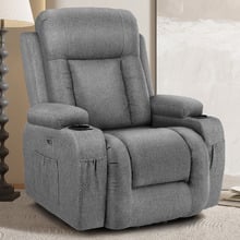 Kyron Upholstered Recliner Armchair